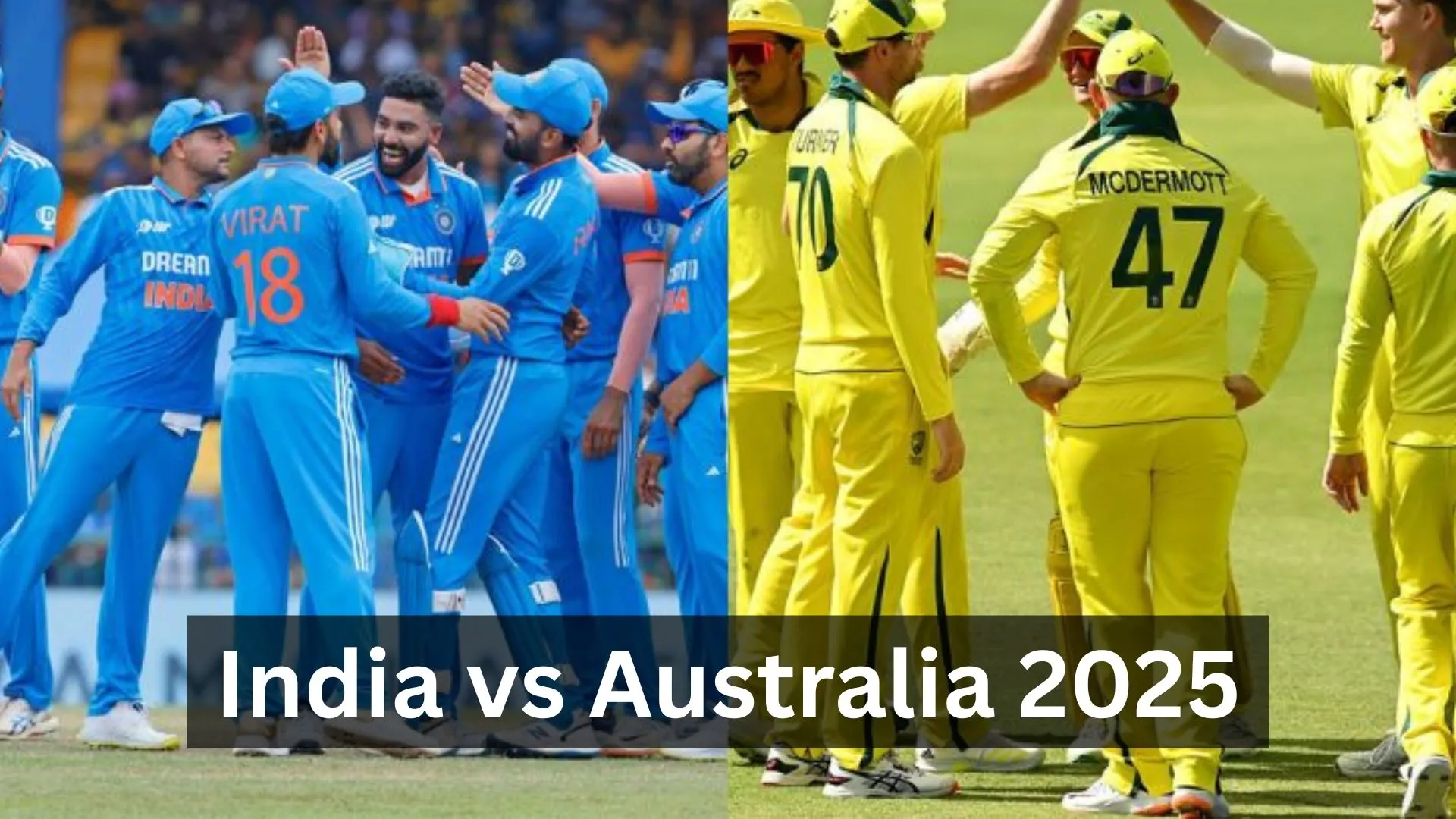 India vs Australia