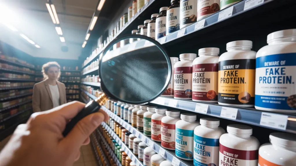 fake protein supplements